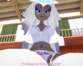 Sera from Hazbin Hotel Works Out With a Footjob! Hentai POV