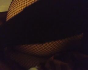 Having fun in motel with window open