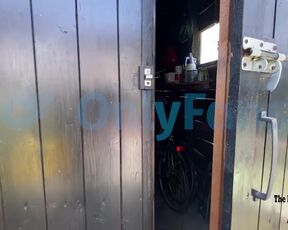 ASS FUCKED BY THE MILF IN UNCLE'S SHED