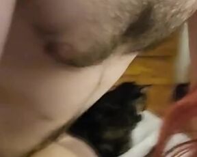 Teen cums fast in milf's ass. Too horny to hold it!