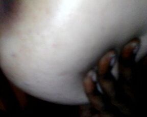 Riding a foot anal