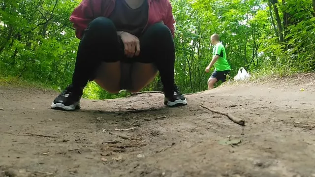 I pee in the park in public